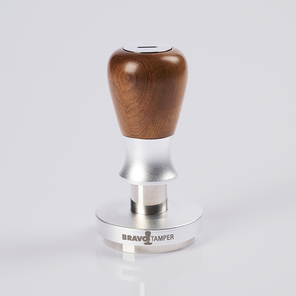 Bravo Pressure Regulating Tamper - Light Wood Handle