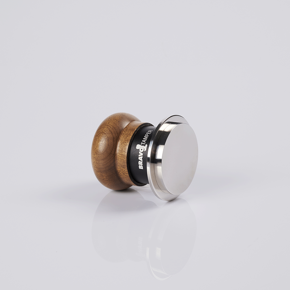 Bravo Pressure Regulating Mini Tamper - Light Wood Handle