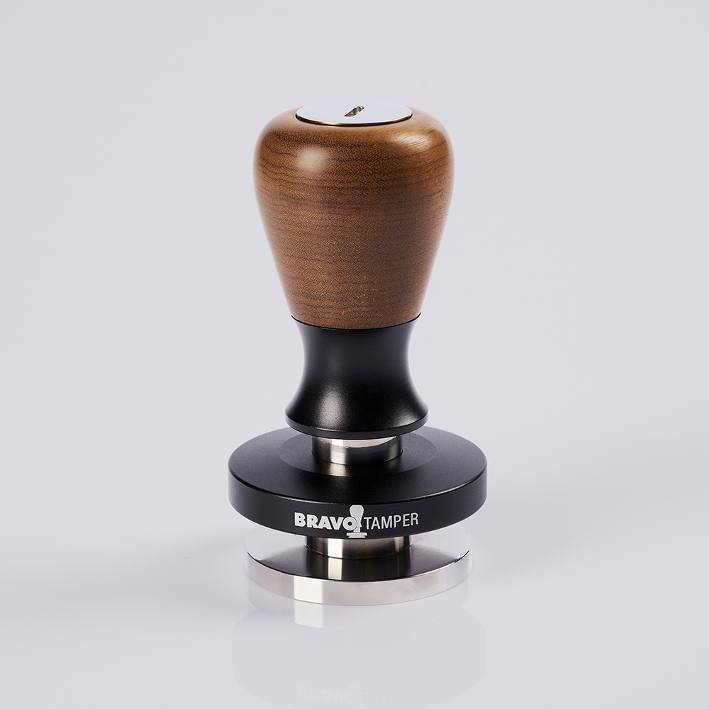 Bravo Pressure Regulating Tamper - Light Wood Handle