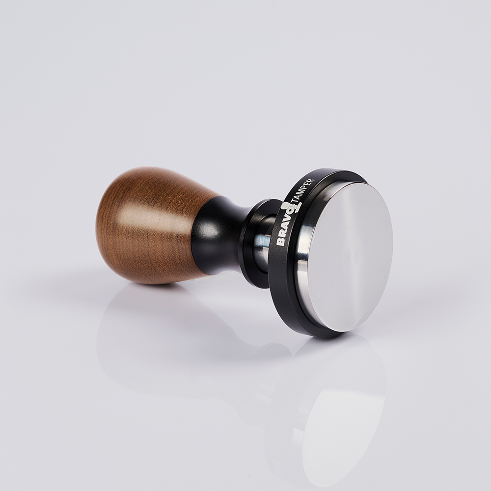 Bravo Pressure Regulating Tamper - Light Wood Handle