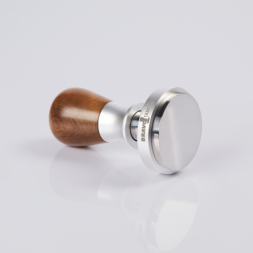 Bravo Pressure Regulating Tamper - Light Wood Handle