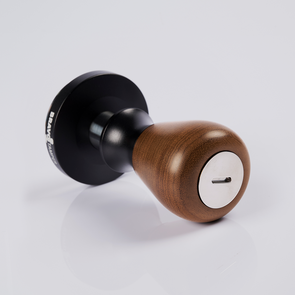 Bravo Pressure Regulating Tamper - Light Wood Handle