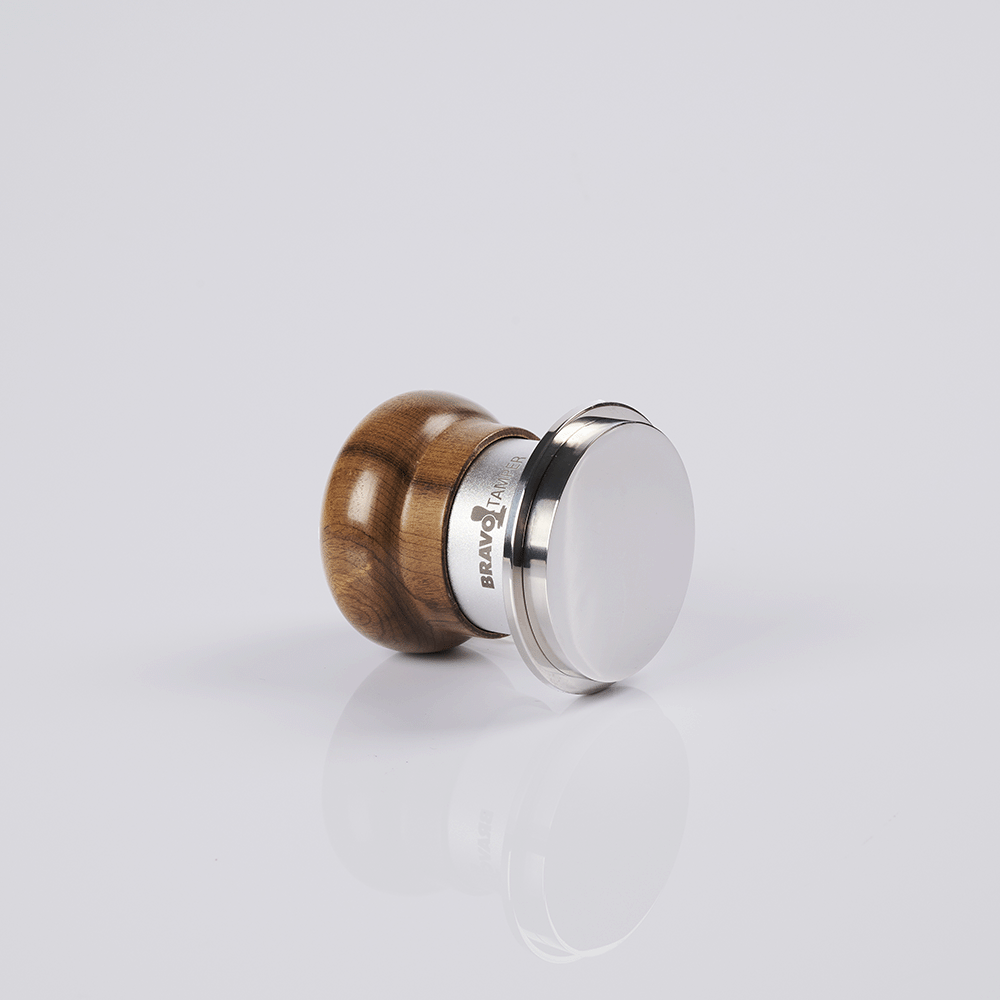 Bravo Pressure Regulating Mini Tamper - Light Wood Handle